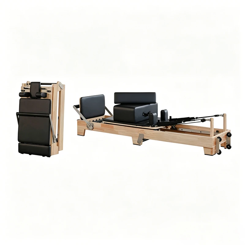 MJD-W55A faltbarer Pilates-Reformer aus Ahornholz