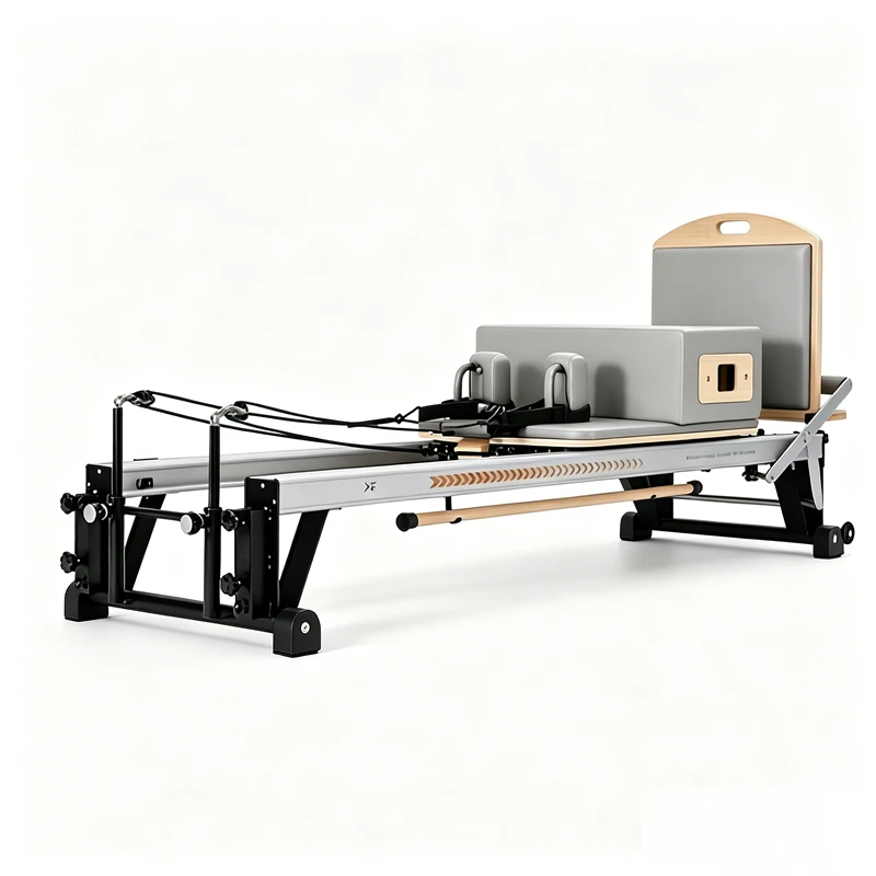 MJD-W44 Pilates-Reformer aus Aluminium mit Metallst&uuml;tzrahmen