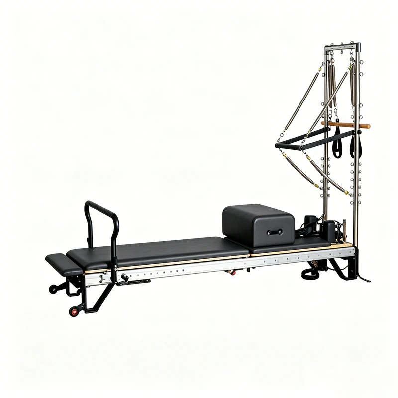 MJD-W35 Studio-Pilates-Reformer aus Aluminium mit Halbturm