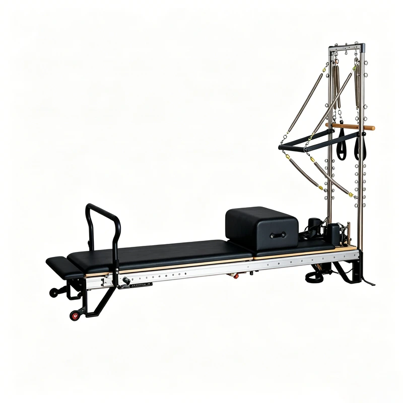 MJD-W35 Studio-Pilates-Reformer aus Aluminium mit Halbturm