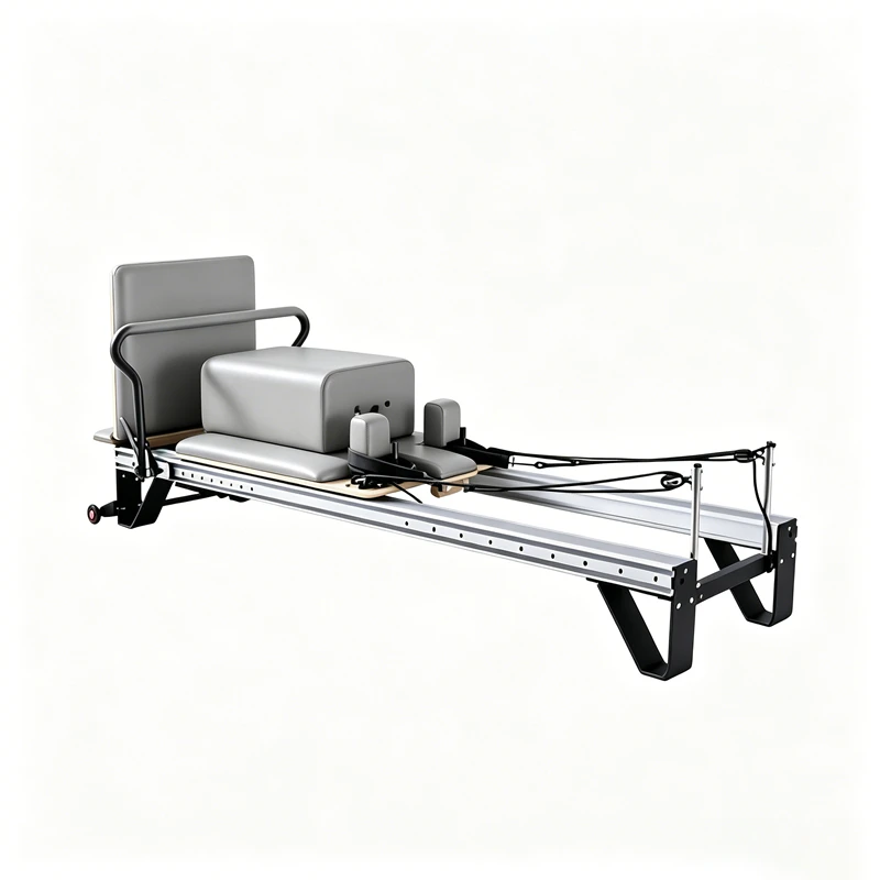 MJD-W26 Aluminium-Pilates-Reformer f&uuml;r Heim und Fitnessstudio, multifunktionales Trainingsger&auml;t