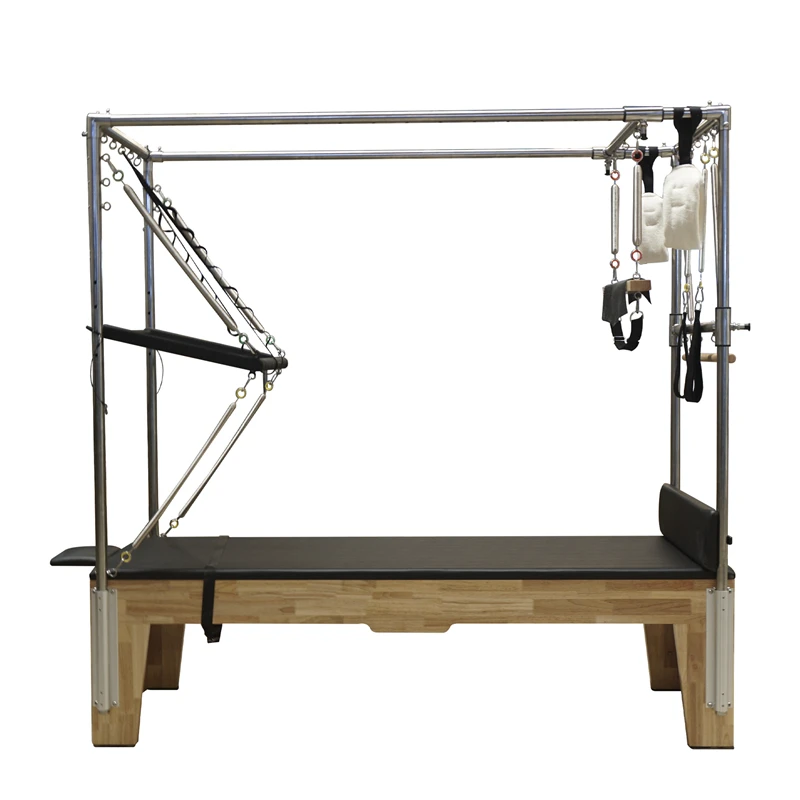 MJD-M201A Pilates-Trapeztisch Cadillac aus Holz (alles Zubeh&ouml;r ist im Lieferumfang enthalten)