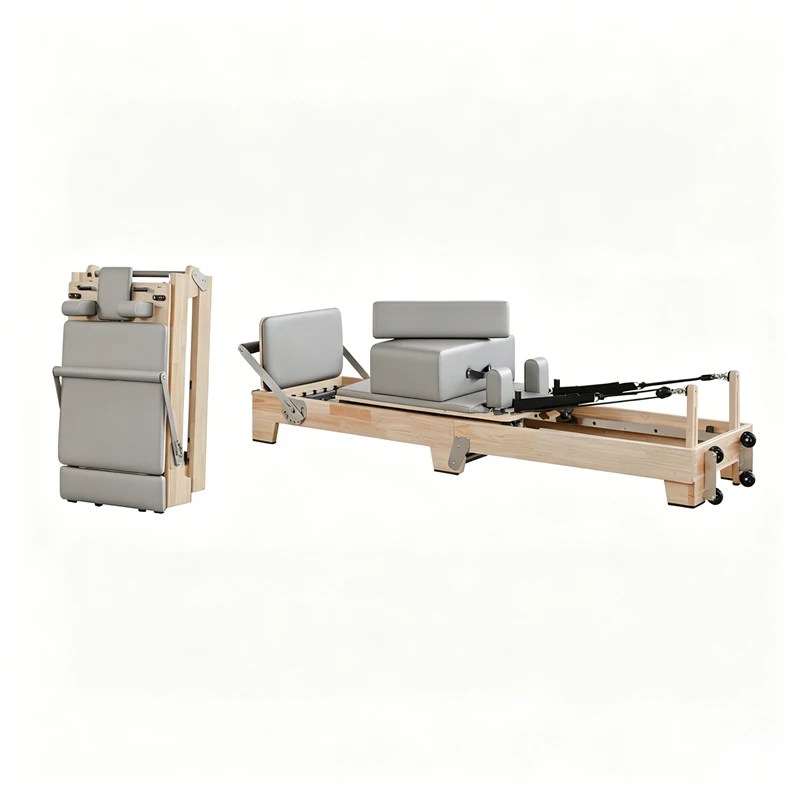 MJD-W55A faltbarer Pilates-Reformer aus Ahornholz