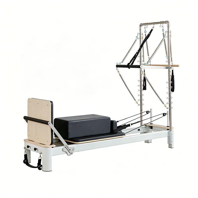MJD-W41 Pilates-Reformer aus Aluminium mit Halbturm