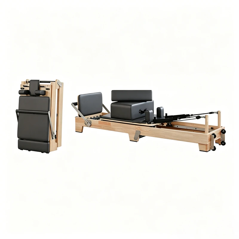 MJD-W55A faltbarer Pilates-Reformer aus Ahornholz