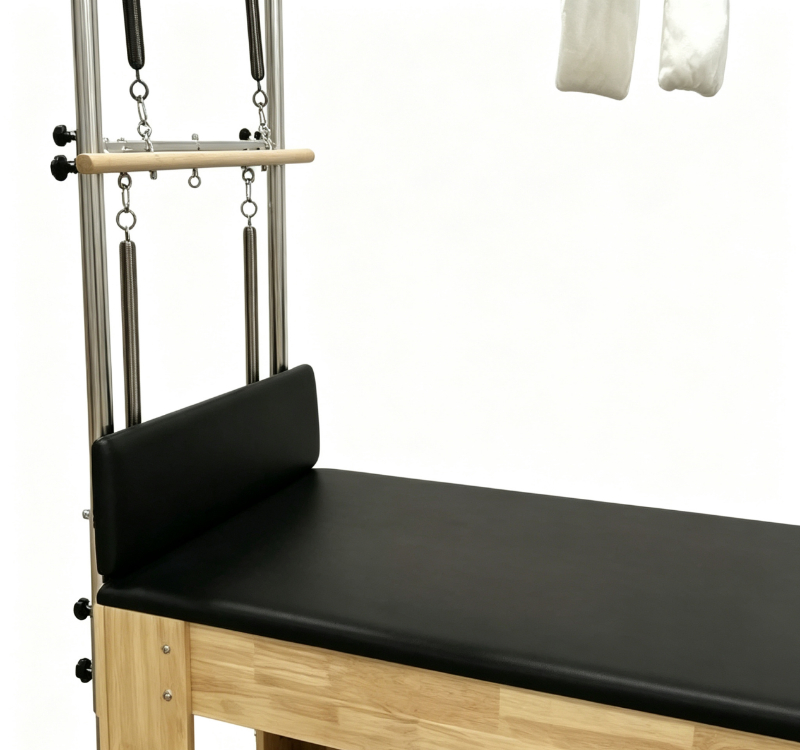 MJD-M201A Pilates-Trapeztisch Cadillac aus Holz (alles Zubehör ist im Lieferumfang enthalten)