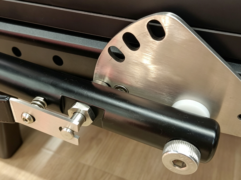 MJD-W43 Aluminium Pilates Reformer Full-Track mit stabilisierendem Legierungsrahmen