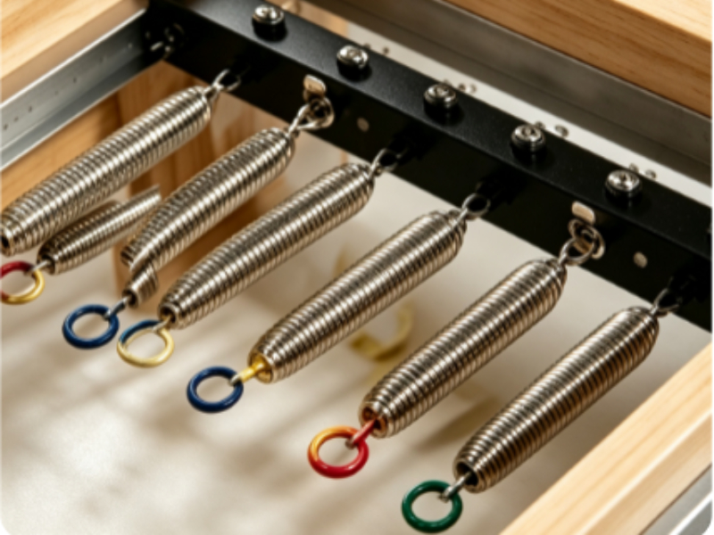 MJD-W46A Verstellbarer Pilates-Reformer aus Ahornholz mit vollständiger Schiene