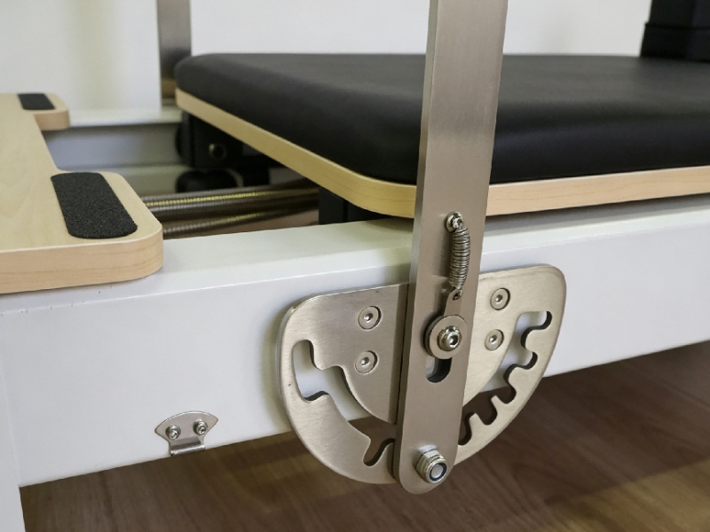 MJD-W40 Premium-Pilates-Reformer aus Aluminium, faltbar, mit Stützbeinen aus Legierung