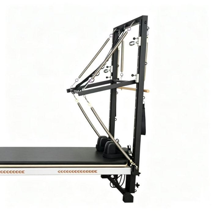 MJD-W47 Merrithew Pilates-Reformer aus Aluminium mit verstellbaren Halbturmfedern