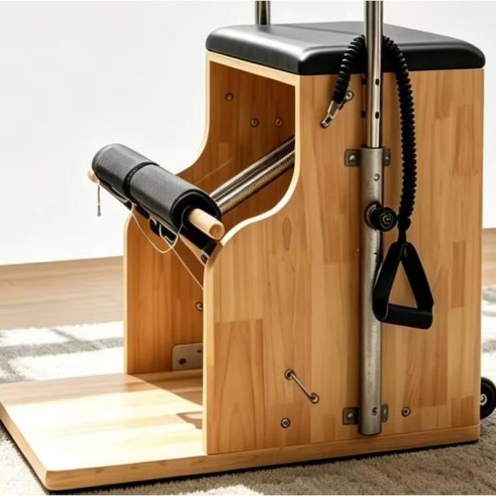 MJD-M401A Pilates-Wunda-Stuhl-Trainingsgerät aus massivem Eichenholz